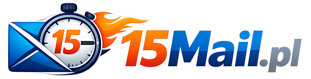 15Mail.pl - 15 Minutowa skrzynka e-mail bez spamu, mail tymczasowy